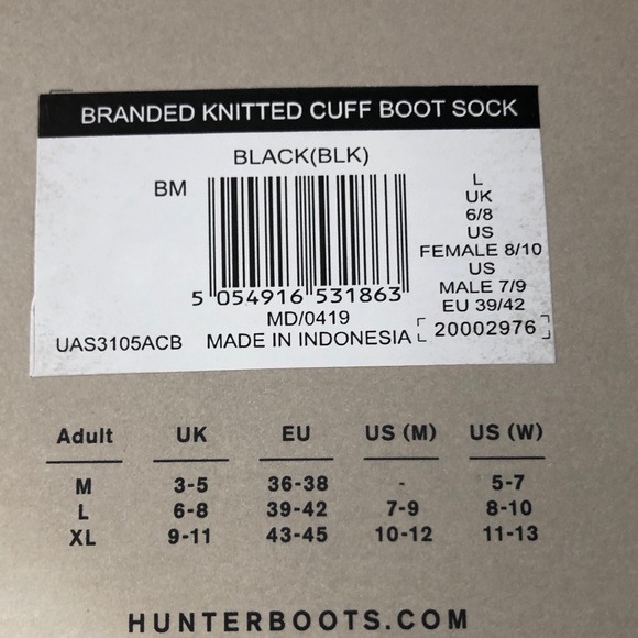 🆕Women’s Hunter Original Branded Tall Boot Socks - Picture 5 of 5